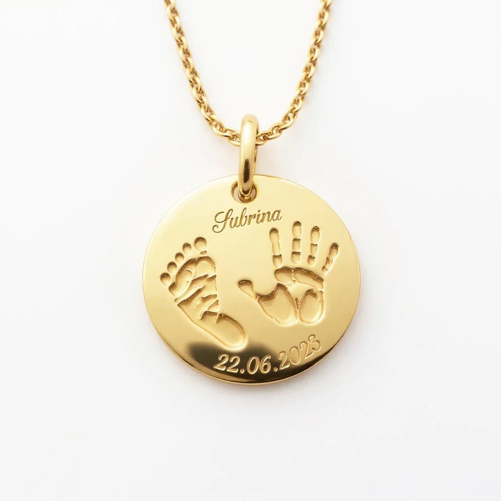 First Steps - Kette mit zwei 3D Abdrücke - SEVOLY