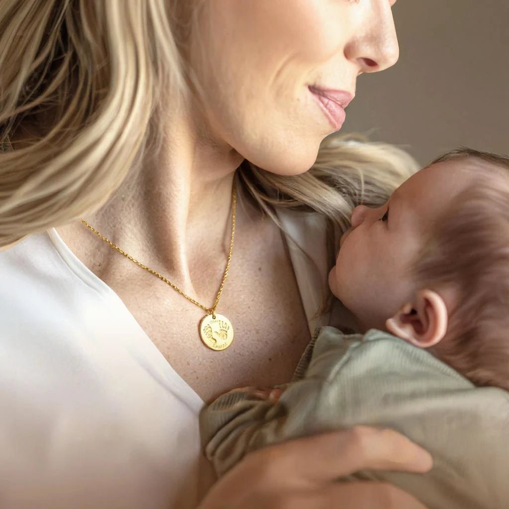 First Steps - Kette mit zwei 3D Abdrücke - SEVOLY