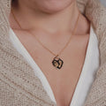 SEVOLY LOVE - Kette mit zwei 3D Abdrücke
