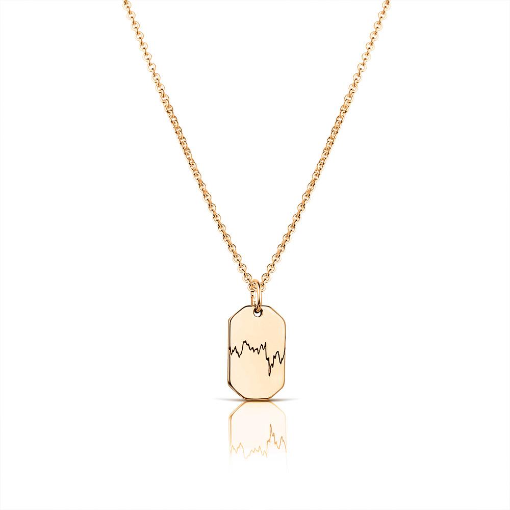 Memories - Heartbeat Collection - Kette mit CTG Gravur - SEVOLY