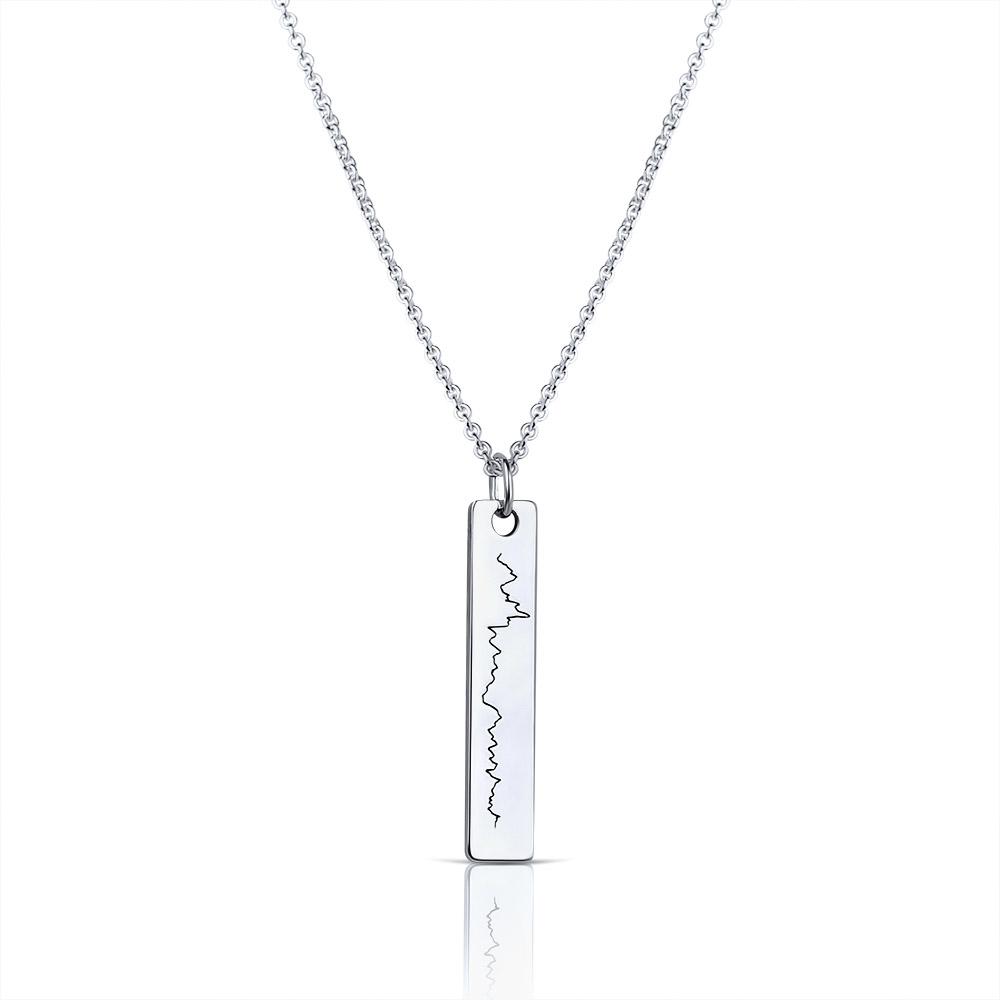 Mutterliebe - Heartbeat Collection - Kette mit CTG Gravur - SEVOLY