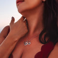 SEVOLY LOVE - Geschwisterkette mit 2 Charms - SEVOLY